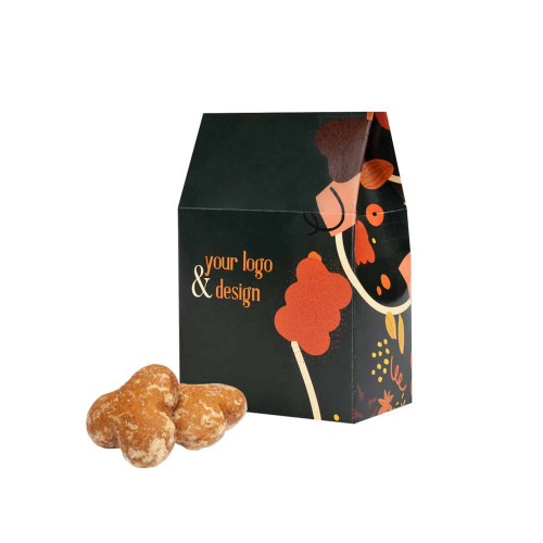 Toruńskie pierniki - pierniki z logo w torebce mini Wielokolorwy S0516 (1)