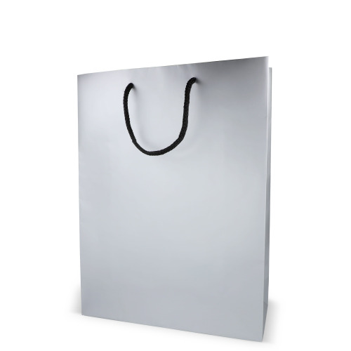 Papierowa torba prezentowa FSC 30 x 12 x 40 cm 200 g/m² Srebrny LT91517-N0005 (1)