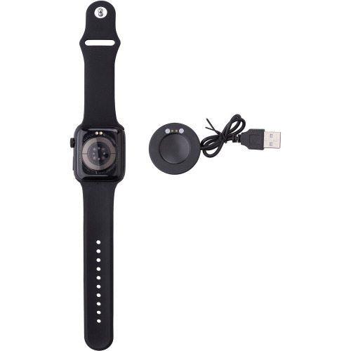 Monitor aktywności, bezprzewodowy zegarek wielofunkcyjny Czarny V1221-03 (10)