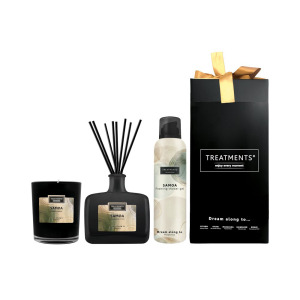 Zestaw prezentowy Home & Body DeLuxe TREATMENTS Wielokolorowy pastelowy