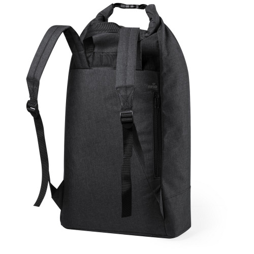 Plecak chroniący przed kieszonkowcami, przegroda na laptopa 15", ochrona RFID czarny V8153-03 (1)