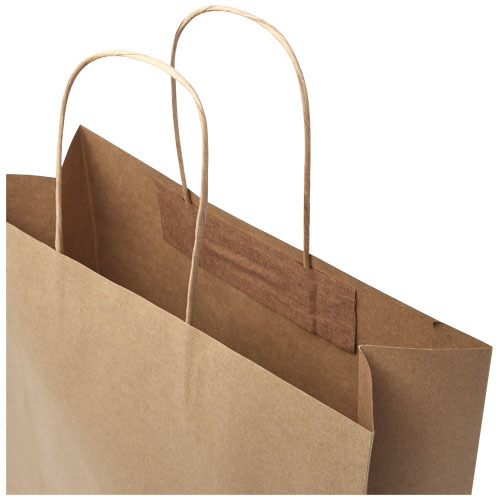 Torba z papieru Kraft ze skręconymi uchwytami – 31 x 12 x 31 cm Kraftowy brąz 1ZM00906 (5)