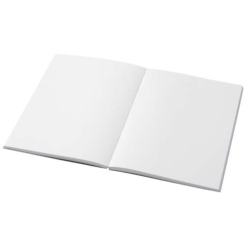 Notatnik A5 Novella Austen z miękkiej okładki z recyklingu, 100 kartek Ciemnografitowy 21024890 (3)