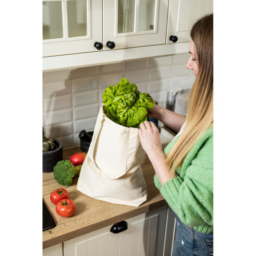 Torba bawełniana na zakupy B'RIGHT | Clem Beżowy V4868-20 (2)