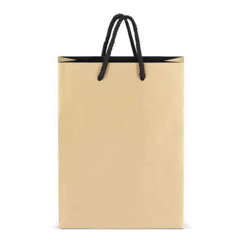 Papierowa torba prezentowa 18 x 8 x 24 cm 200 g/m² Złoty LT91515-N0006 (2)