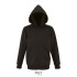 STONE Dziecięcy hoodie Czarny / Czarny opal S02092-BK-3XL  thumbnail