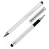 Zestaw piśmienny długopis i pióro kulkowe touch pen soft touch CLAUDIE Pierre Cardin Biały B0401200IP306  thumbnail