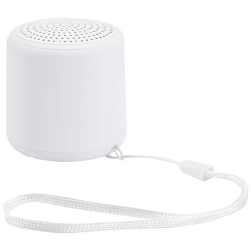 Velkis głośnik bezprzewodowy Bluetooth® o mocy 3 W z tworzyw sztucznych pochodzących z recyklingu Biały 12448501 (4)