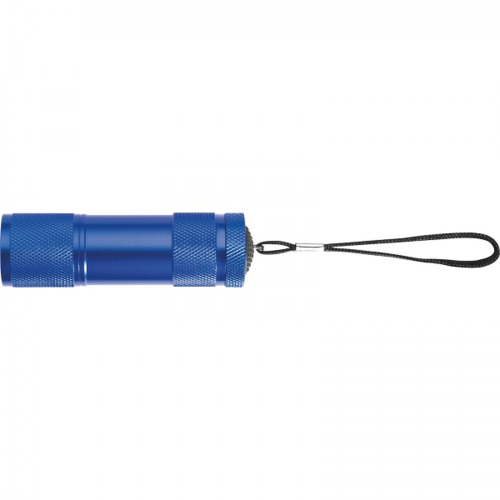 Latarka metalowa 9 LED DUNCAN Niebieski 8875704 (3)
