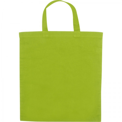 Torba bawełniana z krótkim uchem 140 g/m2 MARSHALL Jasnozielony 6068029 (2)