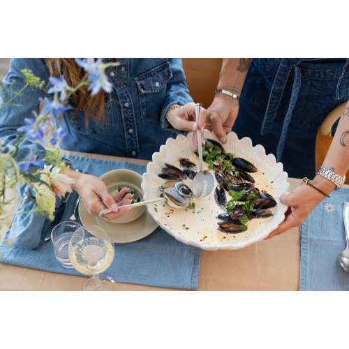 Talerz DAGNY duży, biały Biały 5018581- (2)