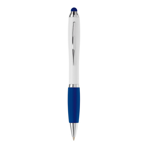 Długopis biały Hawaï stylus Biały / ciemnoniebieski LT80433-N0110 (1)