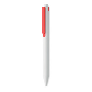 Długopis z przyciskiem z ABS czerwony