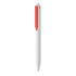 Długopis z przyciskiem z ABS czerwony MO6991-05  thumbnail