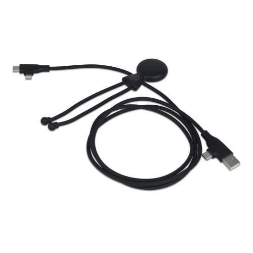 Xoopar Mr. Bio Long 60 W PD kabel do ładowania 1.2 metra Czarny LT41024-N0002 