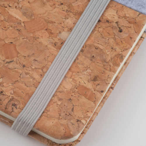 Notatnik A5 w linie RPET TERESA Szary 2447207 (7)