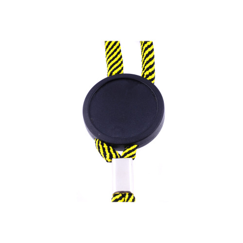 Regulowana smycz z karabińczykiem TAG Żółty T14079808 (3)