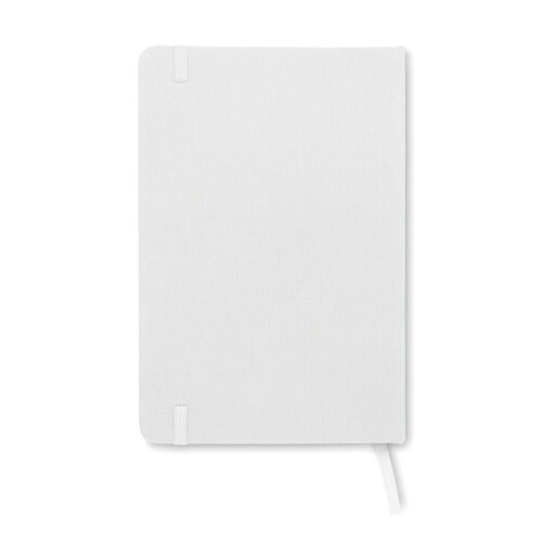 Notatnik A5, okładka 600D RPET biały MO9966-06 (1)