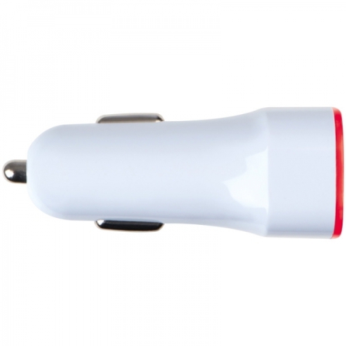 Ładowarka samochodowa USB FRUIT czerwony 092805 (3)