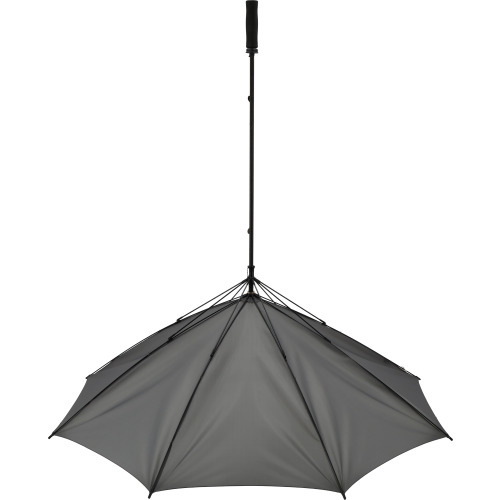 Parasol manualny XL Ø133 cm HURRICAN Szary 518707 (3)