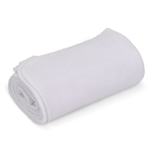 Koc polarowy OEKO-TEX® sublimacja 120 x 150 cm 190 g/m² Biały LT90101-N0001 (3)