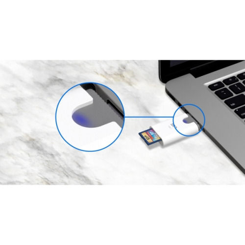 Czytnik kart microSD i SD Silicon Power Combo 3,1 Biały EG 819806 (2)