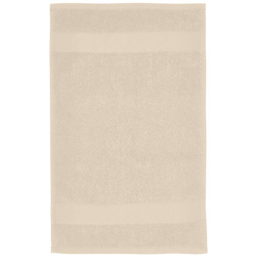 Sophia bawełniany ręcznik kąpielowy o gramaturze 450 g/m² i wymiarach 30 x 50 cm Beżowy 11700002 (2)