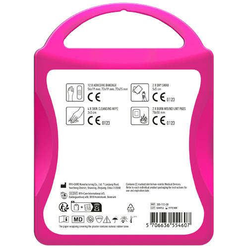MyKit Zestaw pierwszej pomocy - Podróż Przezroczysta magenta 1Z250705 (4)