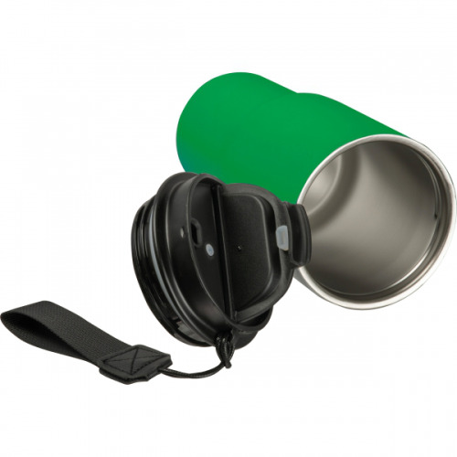 Kubek termiczny 550 ml ze stali z recyklingu DANA Zielony 8523909 (3)