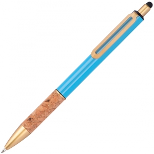 Długopis metalowy Capri jasnoniebieski