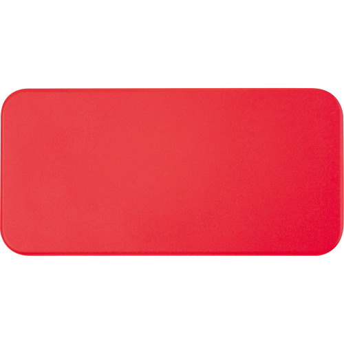 Power bank z ABS z recyklingu 10000 mAh PRESTON Czerwony 3549405 (10)