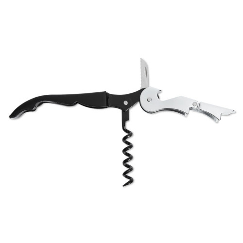 Korkociąg kelnerski. Czarny MO8322-03 (2)