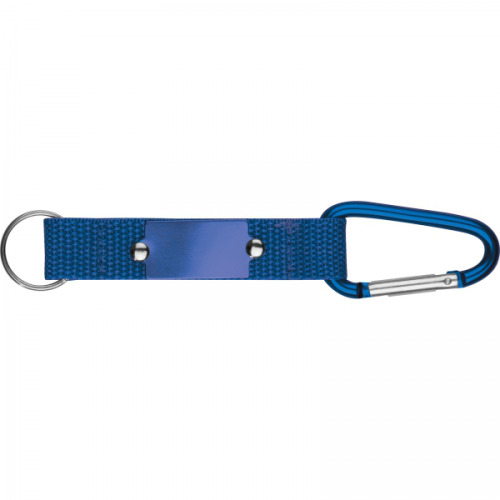 Brelok z karabińczykiem PHYLLIS Niebieski 9116804 (4)