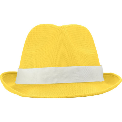 Kapelusz żółty V7177-08 