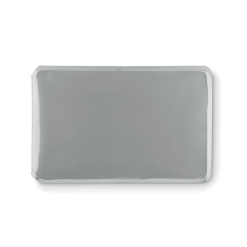 Dwustronne etui na kartę Srebrny mat MO9023-16 