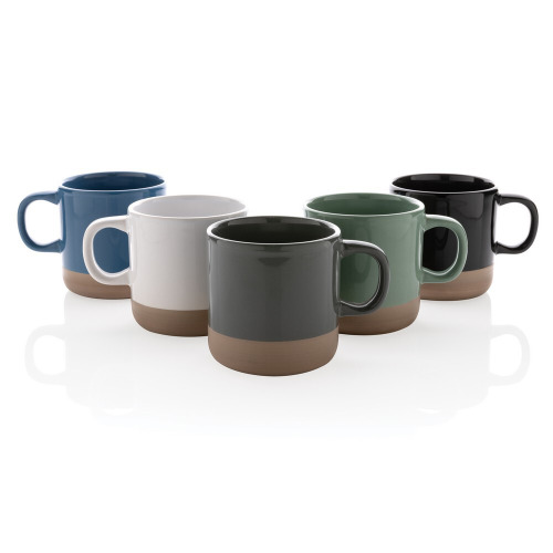 Kubek ceramiczny 300 ml Szary P434.112 (5)