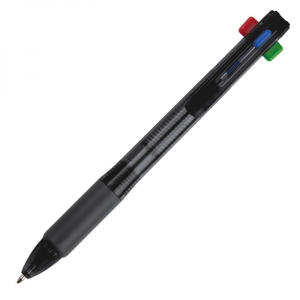 Długopis plastikowy 4w1 NEAPEL czarny
