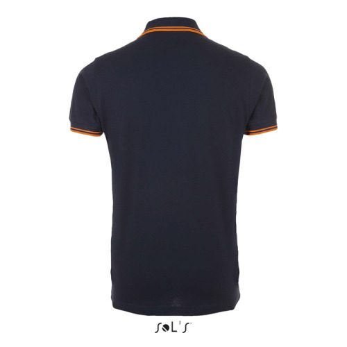 PASADENA męskie polo 200g French Navy/Neon Orange S00577-FO-3XL (1)