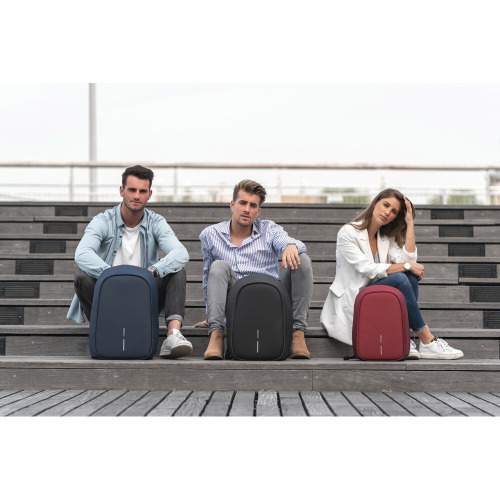 Bobby Hero Small plecak chroniący przed kieszonkowcami Czerwony P705.704 (18)