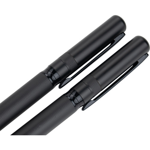 Zestaw piśmienny długopis i pióro kulkowe Santa Rosa Czarny 475903 (3)