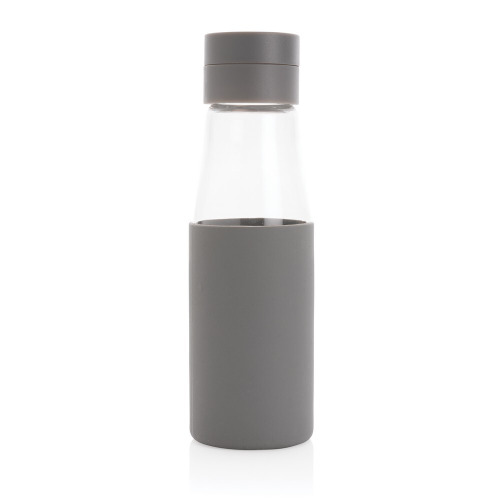 Butelka monitorująca ilość wypitej wody 650 ml Ukiyo szary P436.722 (2)