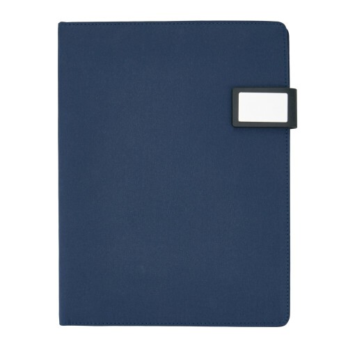 Teczka konferencyjna, notatnik A4 niebieski, czarny P772.105 (3)