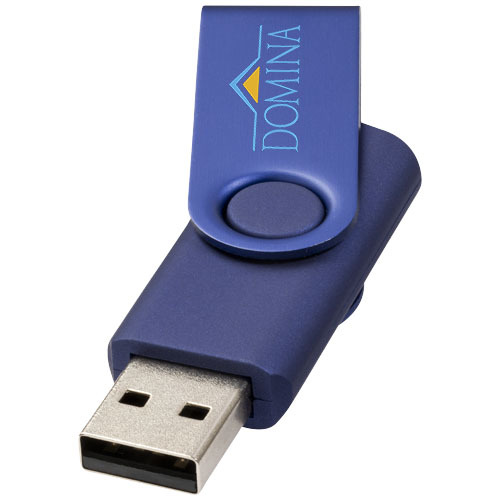 Pamięć USB Rotate-metallic 4GB Granatowy 12350801 (1)