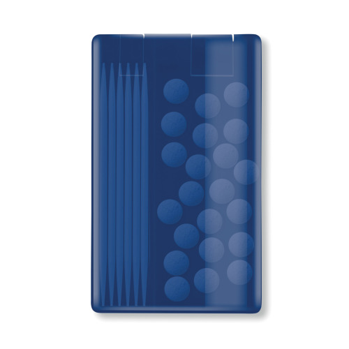 Miętówki i wykałaczki w opakow Przezroczysty niebieski MO8836-23 