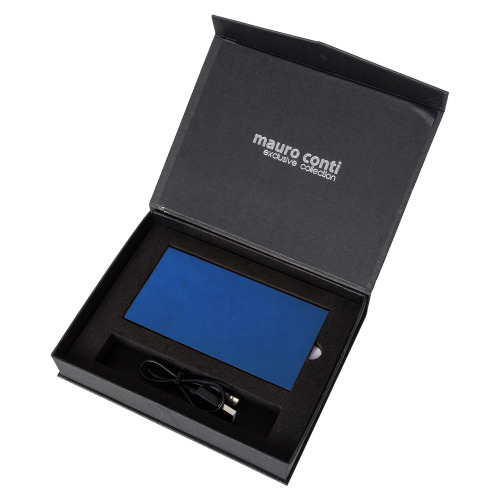 Power bank Mauro Conti 5000 mAh Niebieski V4852-11 