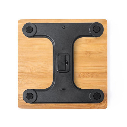 Bambusowa waga łazienkowa Jasnobrązowy V8223-18 (3)