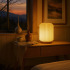 Coollux składana papierowa lampa LED Aurora na drewnianej podstawie, 22 cm Naturalny LT40725-N0094 (5) thumbnail