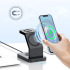 2708 | Xoopar Icon 3 in 1 Magnetic Wireless charger Czarny LT41507-N0002 (2) thumbnail