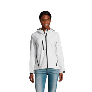 REPLAY damski softshell340 Bialy
