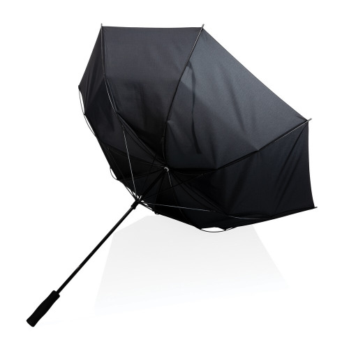 Parasol sztormowy 30" AWARE™ RPET Czarny P850.691 (2)